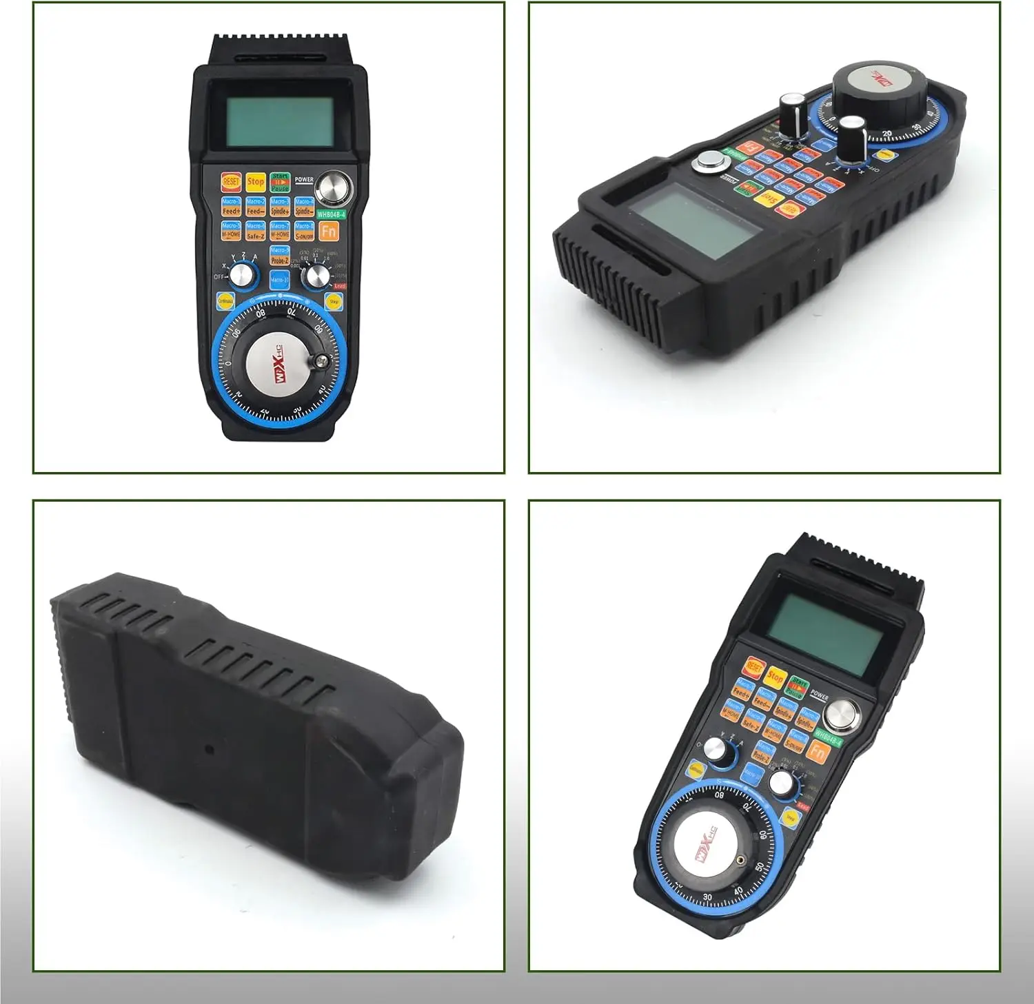 WHB04B-6 CNC راوتر Mach3 6 محور CNC تحكم لاسلكي CNC MPG قلادة بالقطع أداة جزء التشفير الإلكتروني عقارب