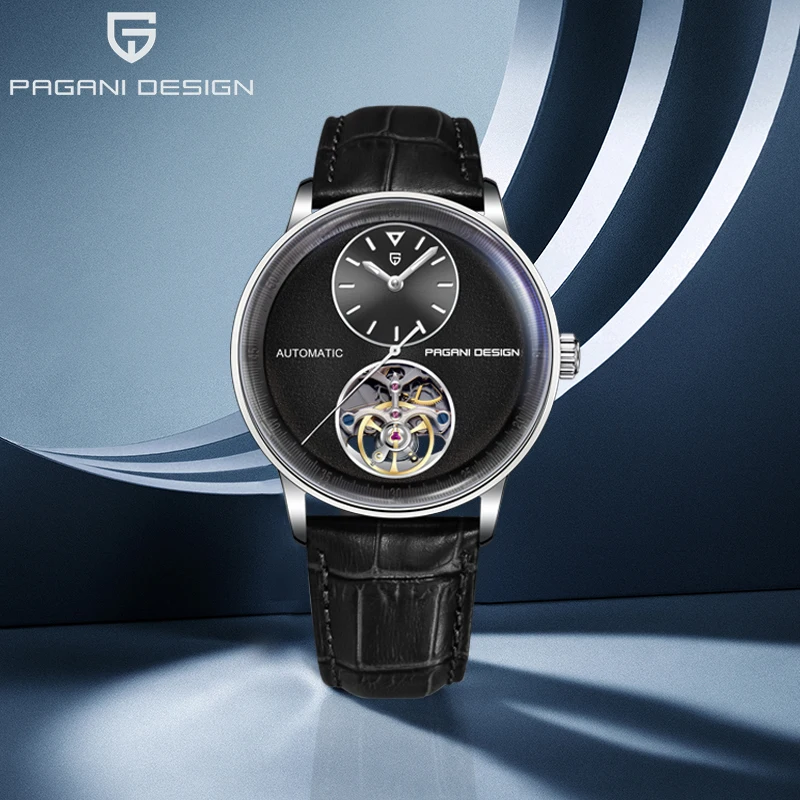 

PAGANI DESIGN Luxury Mechanical Men's Watch Automatic Watch Top Men's Business Wristwatch Fashion PU Leather Watch Clock Gift