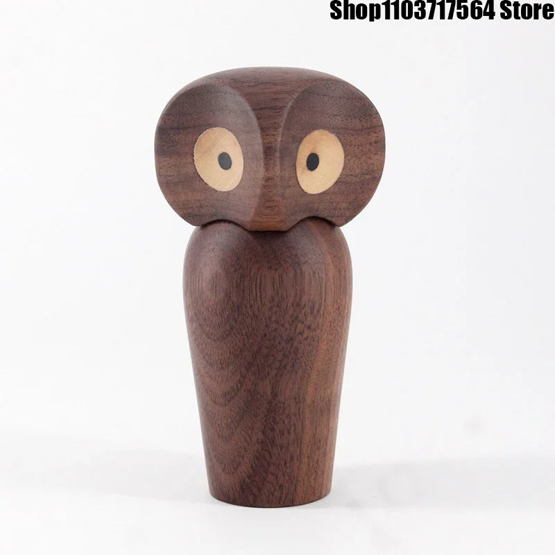 

Nordic solid wood entryway decorations Wooden home improvement crafts Birthday presents Country presents Owl trinkets