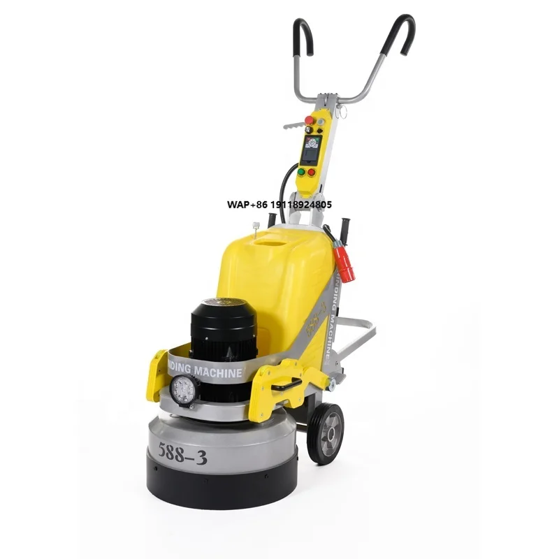 9 Heads Concrete Planetary Terrazzo Floor Grinder