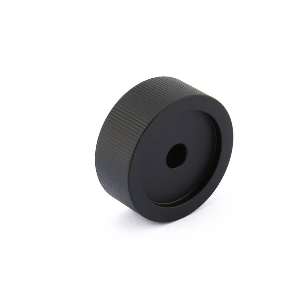 CNC Machined Volume Knob Compact Design Easy Installation Included Hex Screw Solid Aluminum Knob For Potentiometer