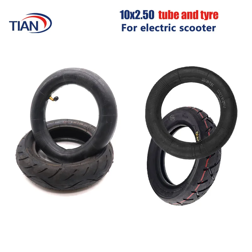 Super quality widening thickening and wearable tire CST 10X2.5 10x2.50 10 inch tire tube inner tube wheel for electric scooter