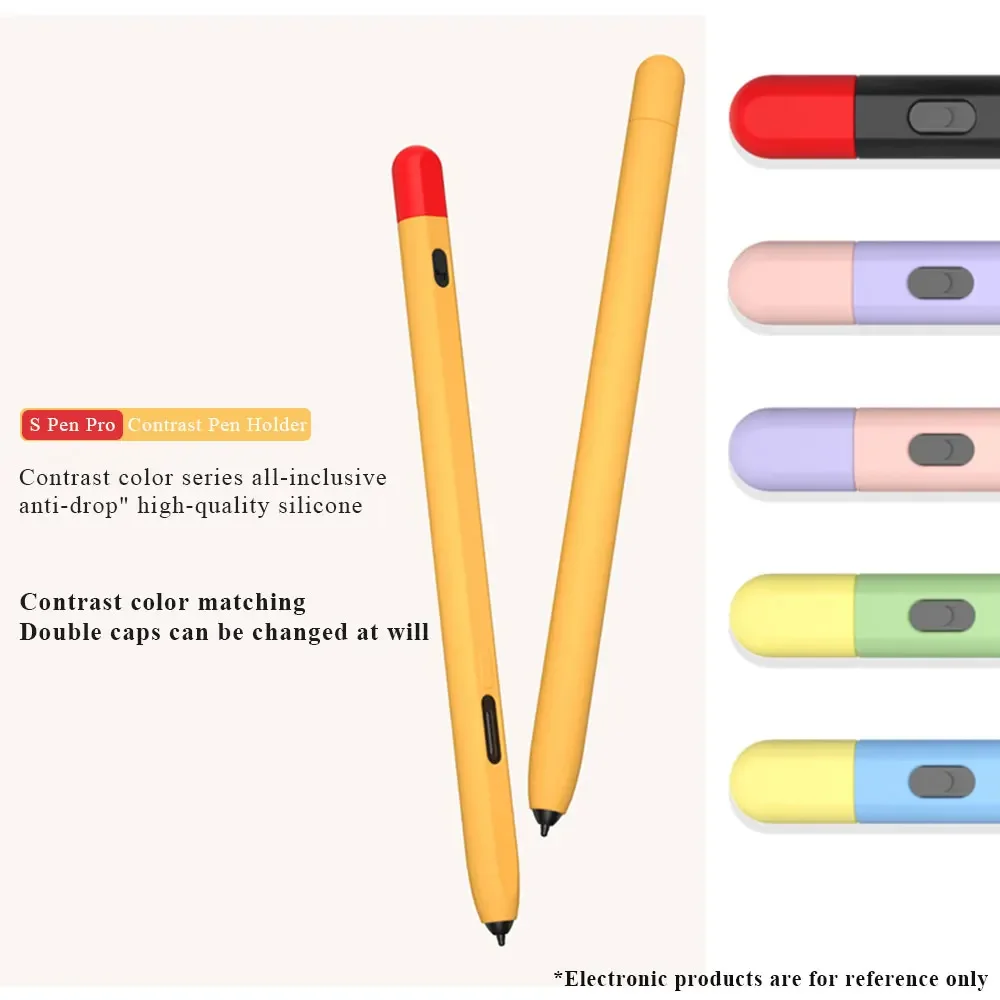 Легкий силиконовый защитный чехол для Samsung Galaxy Tab S Pen Pro Stylus, с защитой от царапин