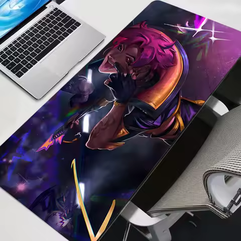 League of Legends Kayn Mouse Pad Large Desktop Protector Play Mat Laptop Gaming Anime Keyboard Rug PC Accessories Gamer Mousepad