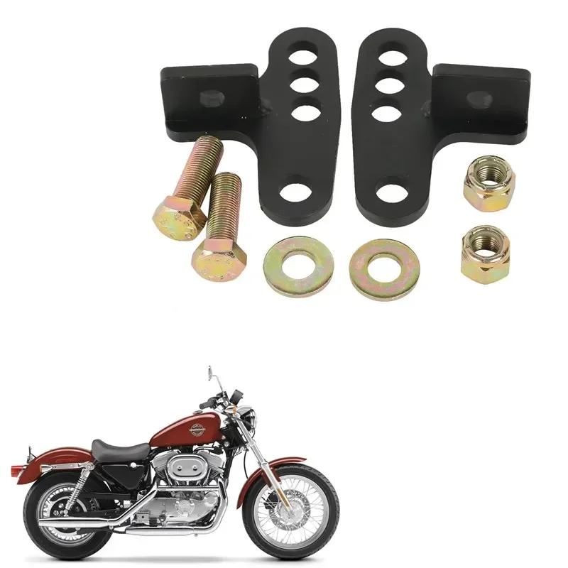

Для моделей Harley Sportster 883 1200 1988-1999 XL, детали для мотоциклов, аксессуары 1-3 дюйма, задний регулируемый комплект опускания