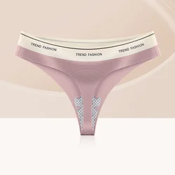 Sexy Lingerie Seamless Cotton Crotch Womens Thong Panties Ultra-Thin Panties Briefs Yoga Women Shorts Women's Underwear