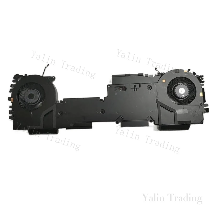 Ventilateur de refroidissement CPU GPU SS + AT2YG002DA0 AMD avec dissipateur thermique pour ordinateur portable HP ZBook Fury 15 G7, pièce de rechange