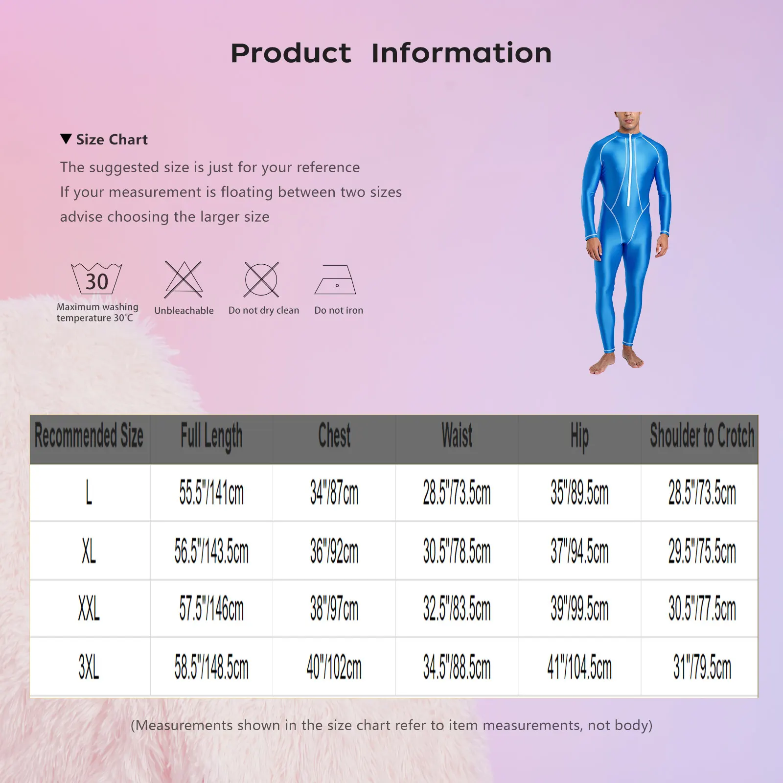 Men Oil-shiny One-piece Swimwear Swimsuit Rash Guard Wetsuit Bathing Suit Sportswear for Beach Pool Diving Surfing Water Sports