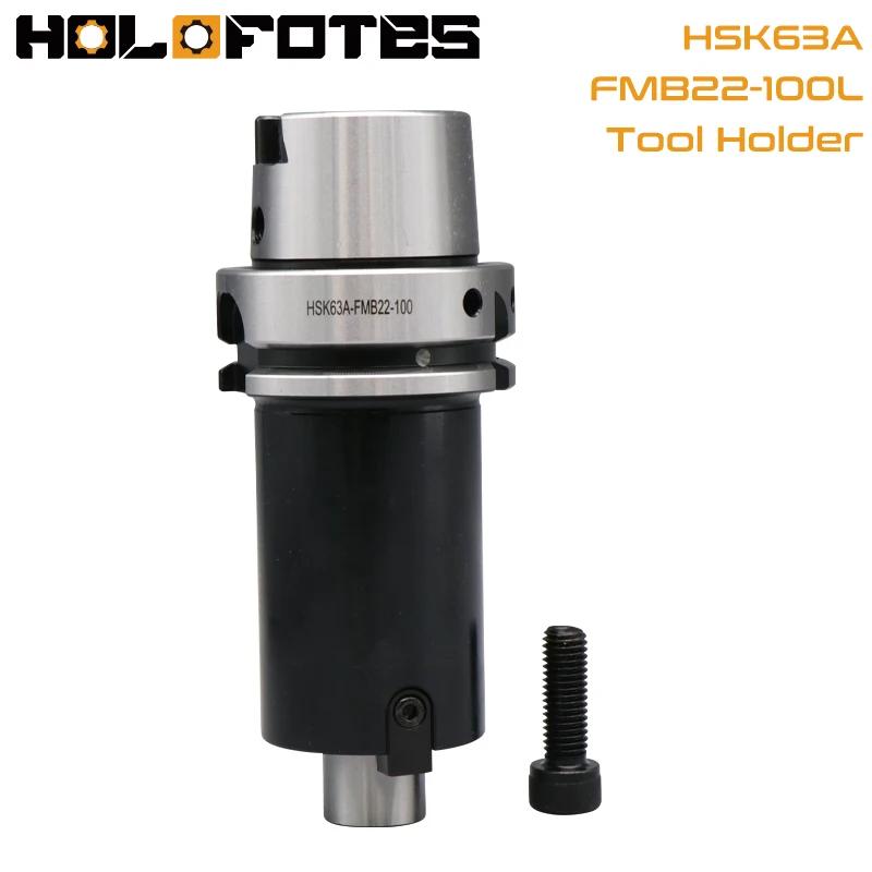 HSK63A-FMB22-100L Tool Holder HSK63A FMB Milling Cutter Holder High Speed High precision HSK63A FMB22 100 CNC Tool Holder