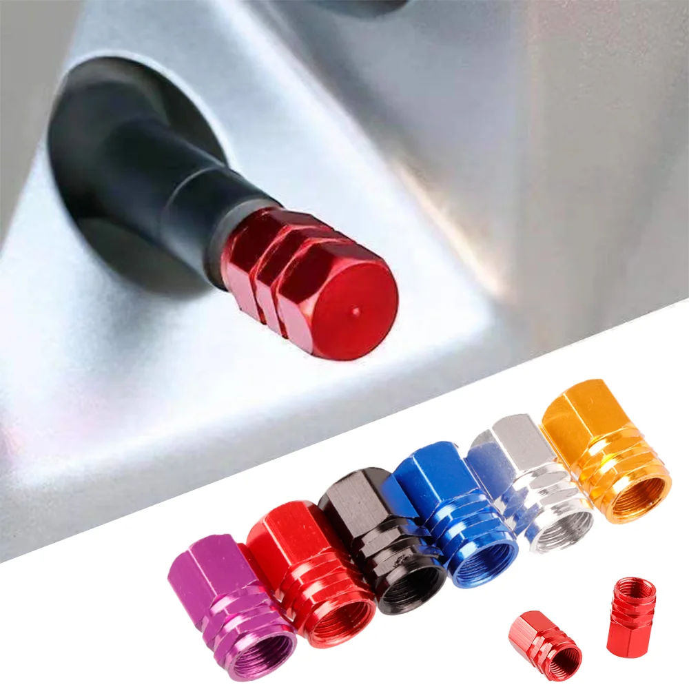 Tutup Katup Ban Paduan Aluminium untuk Mobil, Sepeda Motor, Truk, Sepeda - Tahan Pudar & Tahan Lama dalam Berbagai Warna