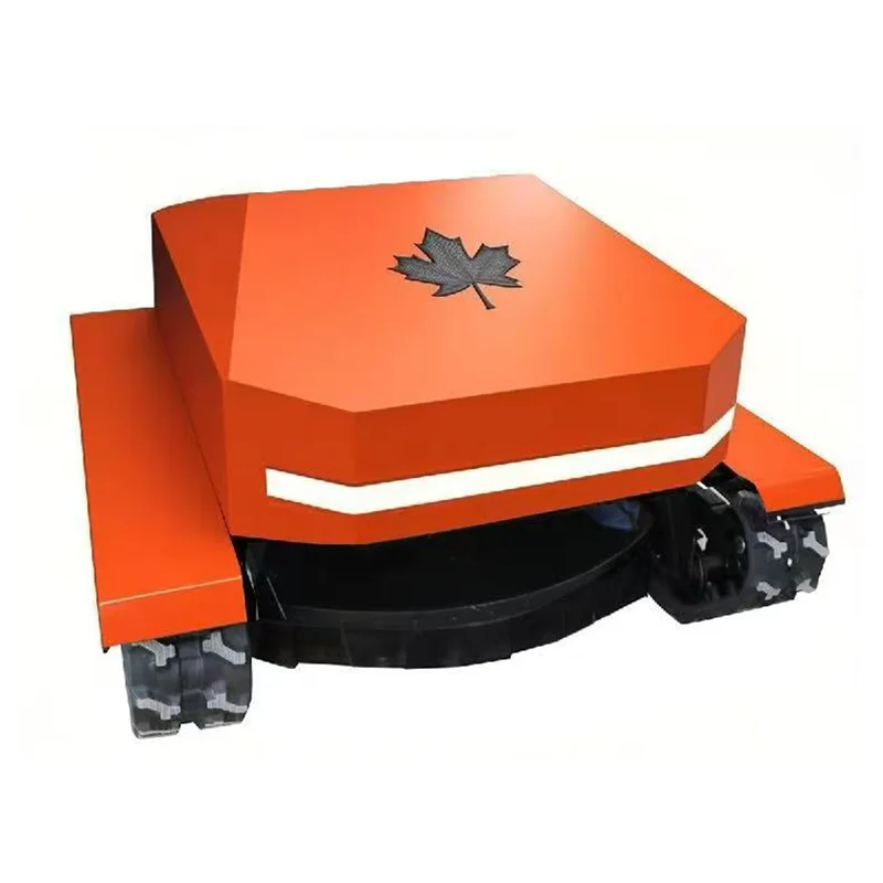 New Design Can Customize Flag logo Lawn Mower Snow Removal Machines Bearing Lawn Mower Robot
