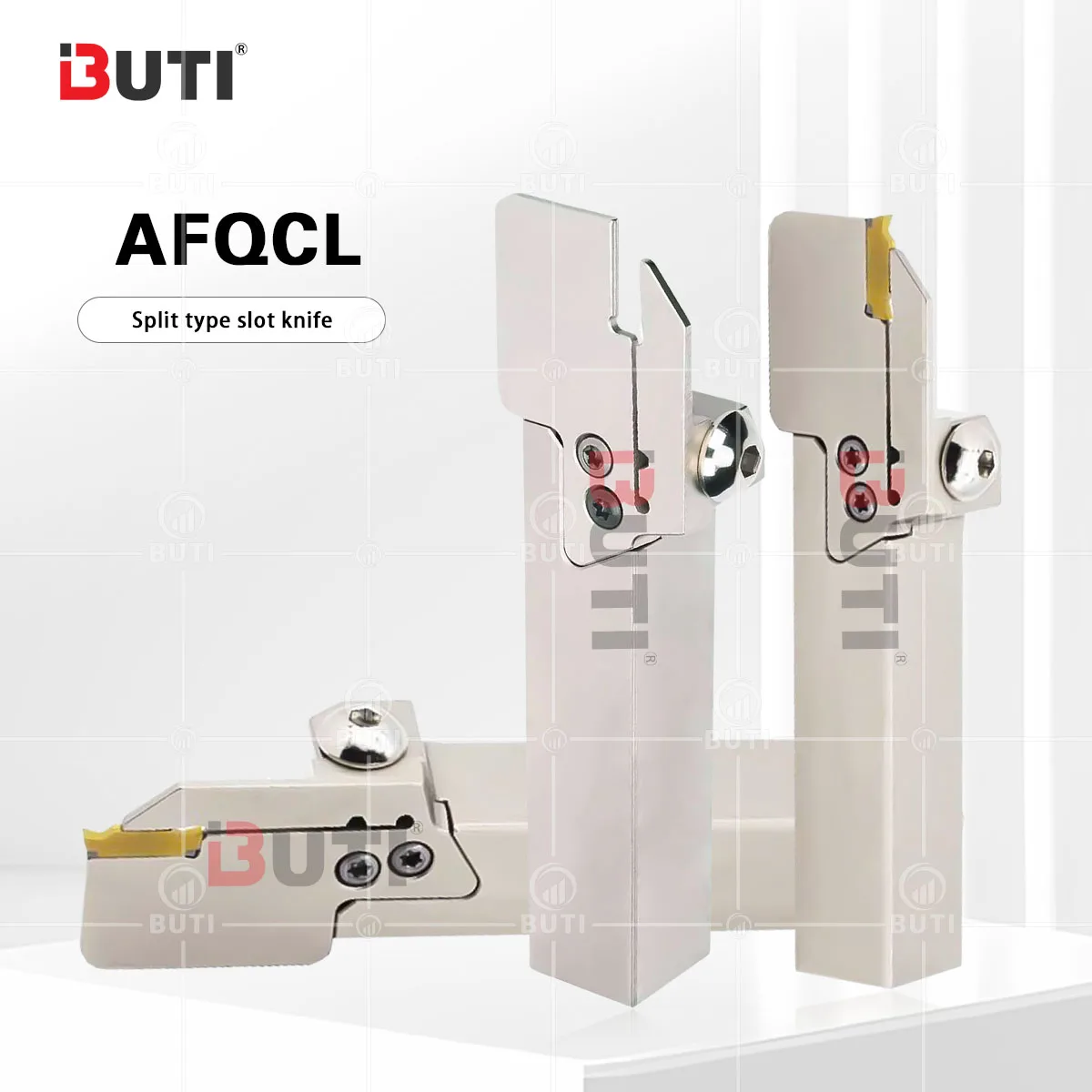 AFQCR/AFQCL 1616/2020/2525 B Universal One Shot Combination Groove Cutter Bar With Interchangeable Blades Head MGMN20/36H-3T10R