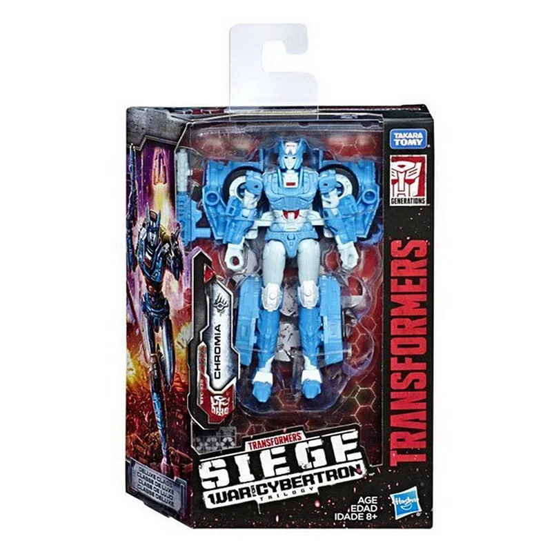 Hasbro Siege Series สงครามสําหรับ Cybertron WFC-S20 Chromia 12 ซม.ดีลักซ์ Class Original Action Figure ของเล่นของขวัญคอลเลกชัน