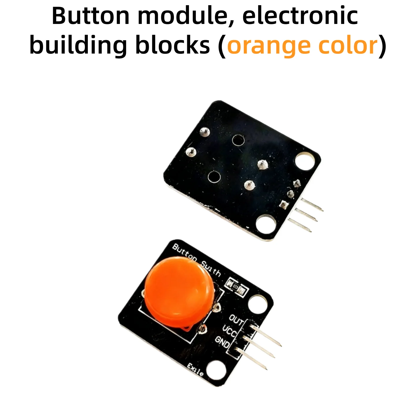 6–1 Stück, 25 x 21 x 14 großes Tastenmodul, leichtes Touch-Schaltermodul mit Hut, hoher Ausgang für Arduino oder Raspberry Pi 3