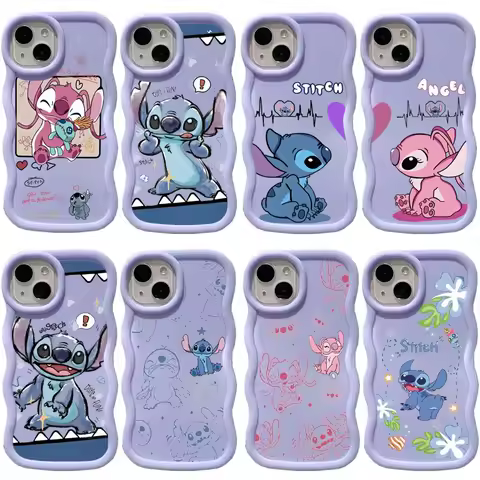 Stitch Case For Infinix HOT 50 40 Pro 40i 30 30i 9 8 Play Note 30 40 Pro TECNO SPARK 6 8 GO 2024 Smart 5 4 7 8 6 CAMON 20 Cover