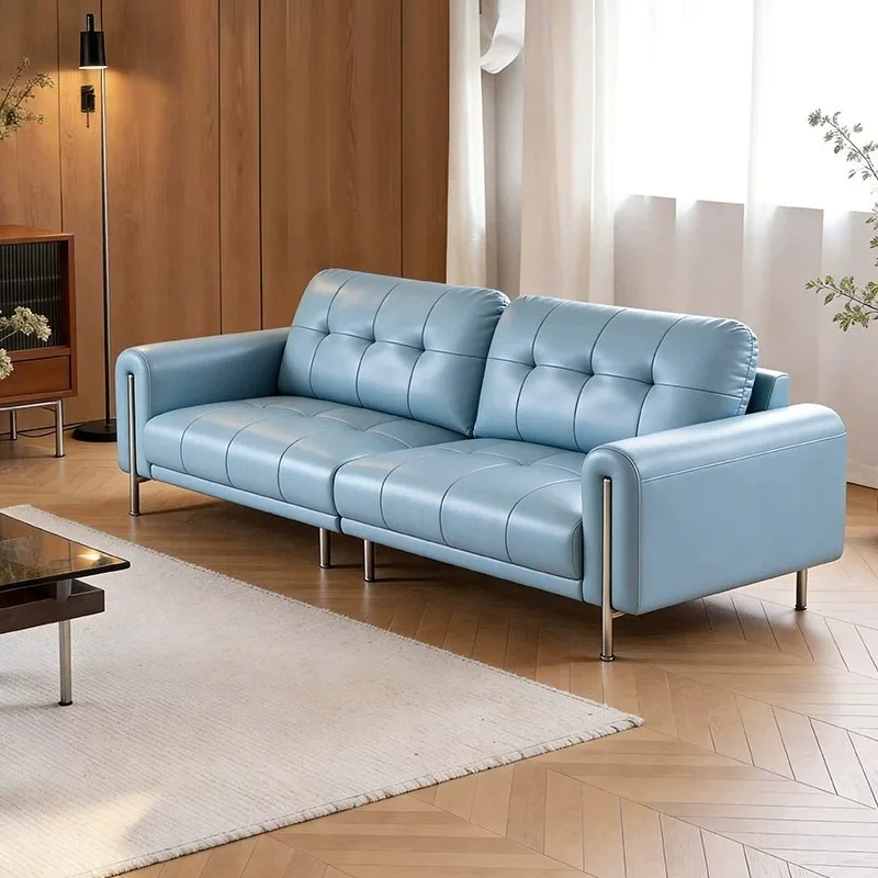 Italian minimalist Bauhaus sofa, designer modern minimalist home living room villa high-end inline sofa