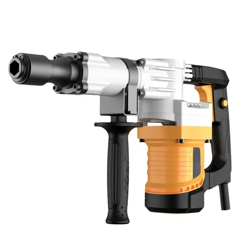 1-Heavy Duty Jack Hammer Electric Pick 2400W High Power Concrete Breakers Wall Demolition Rotary Hammer Impact Drill Set