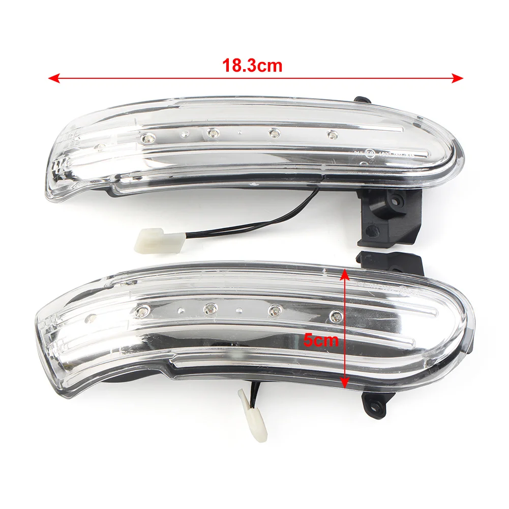 Car LED Dynamic Rearview Mirror Turn Signal Light For Mercedes Benz SLK Class R171 W171 2004-2008 For SL-Class R230 W230 2002-08