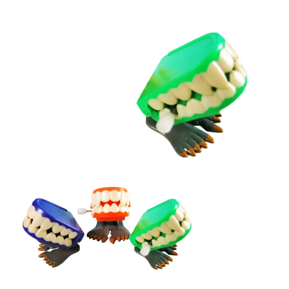 

6Pcs Ghost Teeth Moving Funny Wind Up Bulk Novelty Cheer Up Stress Relief Kids Toddler Games for Kids
