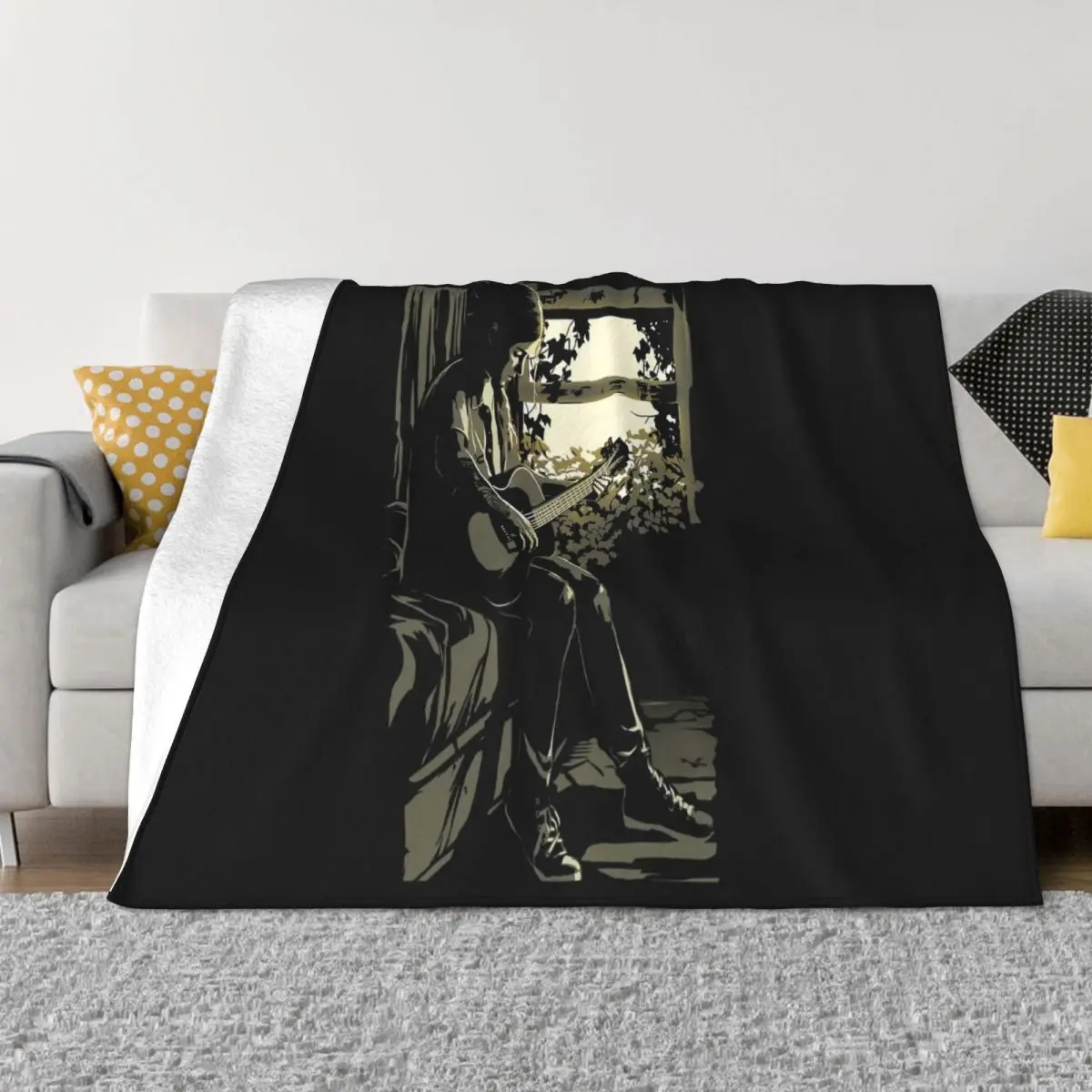 Ellie The Last Of Us Part Ii 2 New Normal Design Western Style Latest Selling Womens Men Cheap Price Classic Throw Blanket