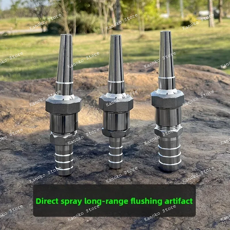 

Stainless Steel High Pressure Water Pump for Farm, Car Wash & Irrigation with Nozzle