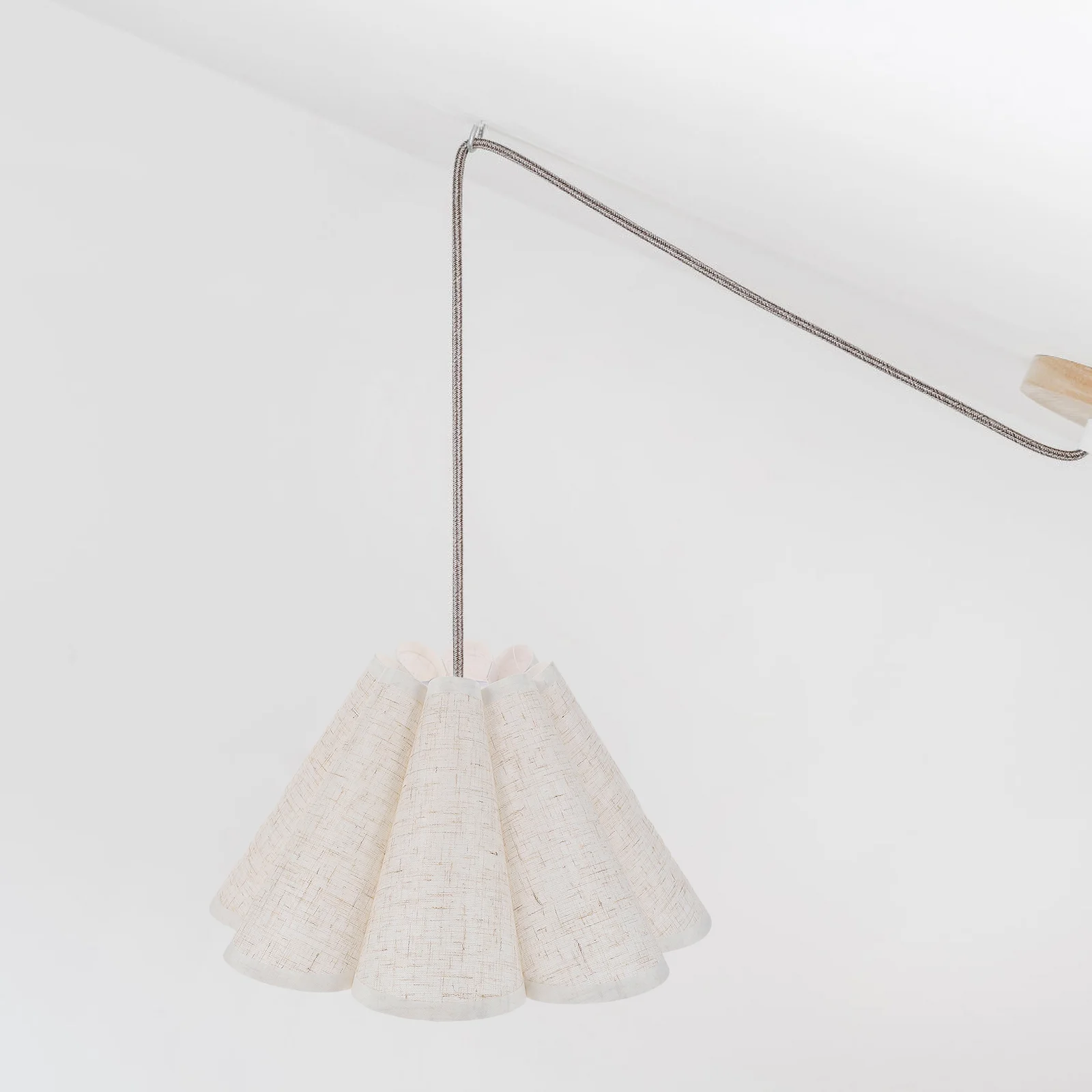Chandelier Fabric Petal Lampshade Desk Colander Lace Decorative Shades for Table