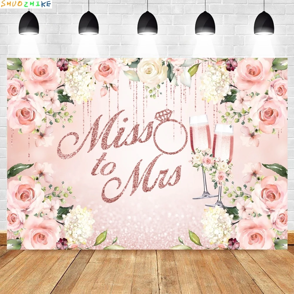 خلفية لحفلات الزفاف وحفلات الزفاف من Mr&Mrs للتصوير الفوتوغرافي Miss to Mrs Bride لتكون خلفية صورة الذكرى السنوية للخطوبة