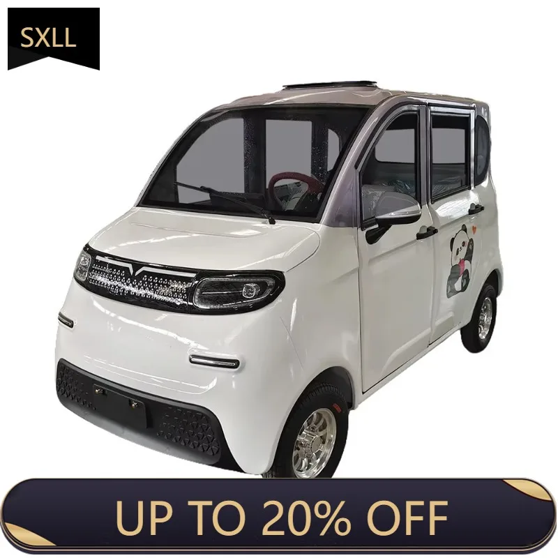 SXLL  four-wheeled electric vehicle, roadside music 4-seat electric mini car, autonomous vehicle