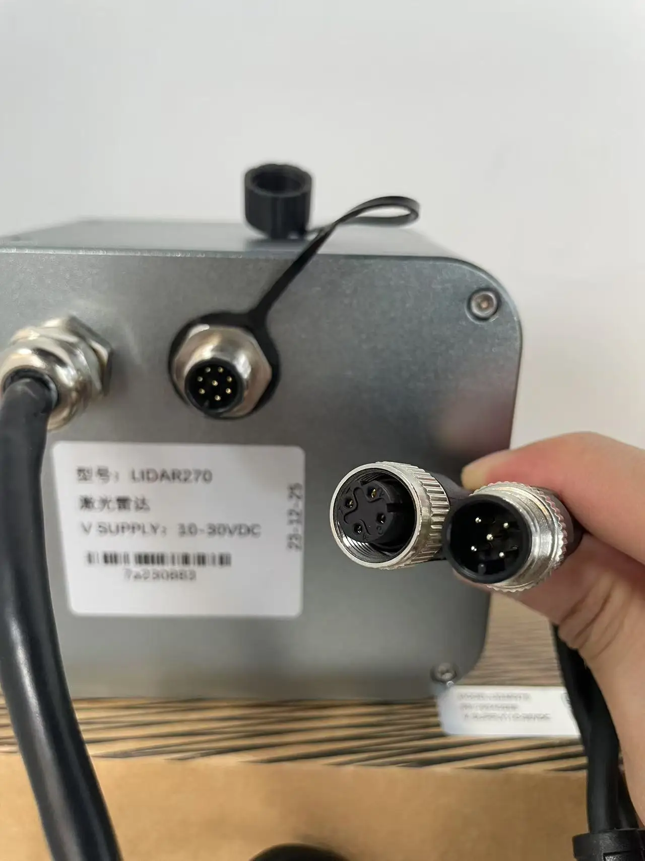 تطبيق مستشعر الليزر IP68 لنظام تصنيف المركبات عند مدخل Toll Plaza عالي السرعة مع IMI-BES LIDAR270-M #4