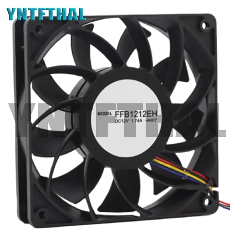 Ventola di raffreddamento a quattro linee FFB1212EH 12V 1.74A ben testata