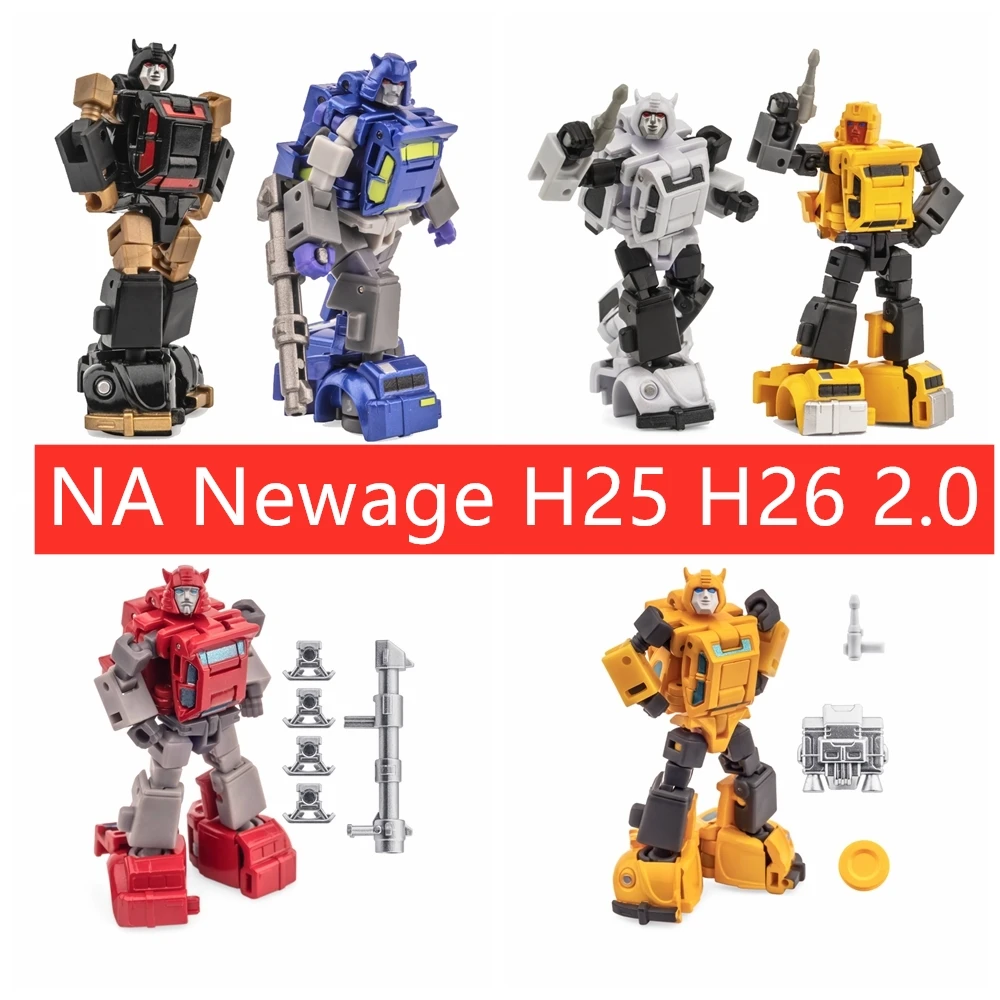 IN STOCK Transformation NA Newage Yello H25 Herbie 2.0 H26 Cliffjumper H25T Mini Acrion Figure With Box