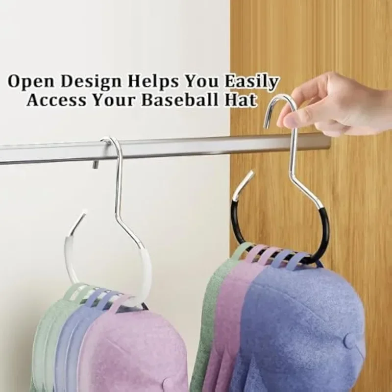 Hanging Scarf Holder Stainless Laundry Drying Rack Wardrobe Hanging Storage Heavy Load Capacity Anti Slip Hook for Daily Use