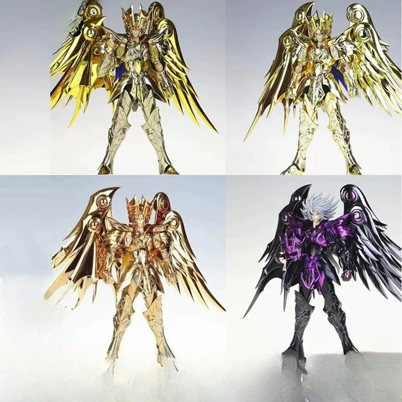 Em Estoque Saint Seiya Myth EX Reimpressão Jimo JM Deus Gêmeos/Saga/Papa/Alma Dourada Bonecos de Ação Colecionáveis Presente