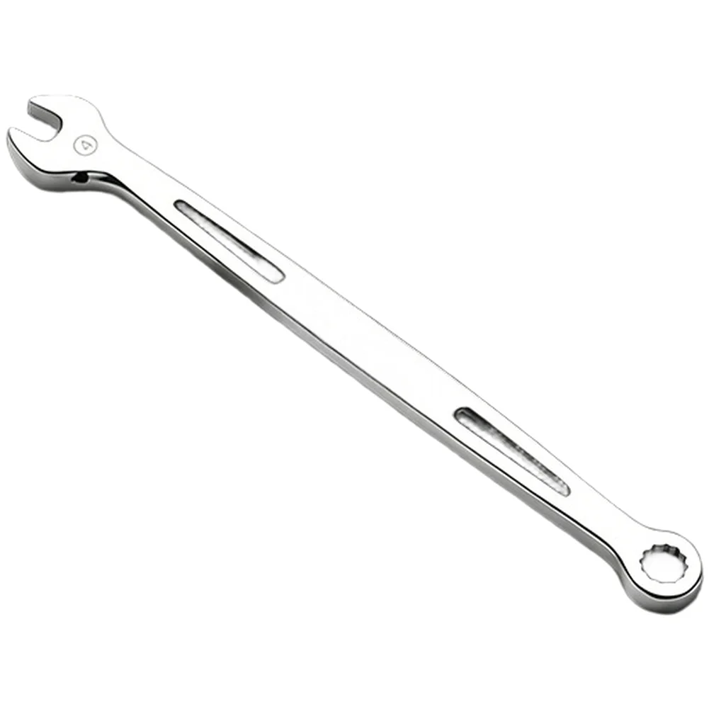 Combination Wrench with Ultra Thin Profile 4mm to 32mm Metric 12 Point Dual Ended Box Open End for Workshop Tools