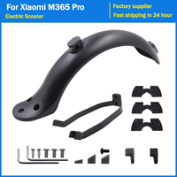 Scooter Rear Fender Bracket for Xiaomi M365 Pro 1S Electric Scooter Tire Splash Fender Support Mudguard Back Wing Taillight Kit