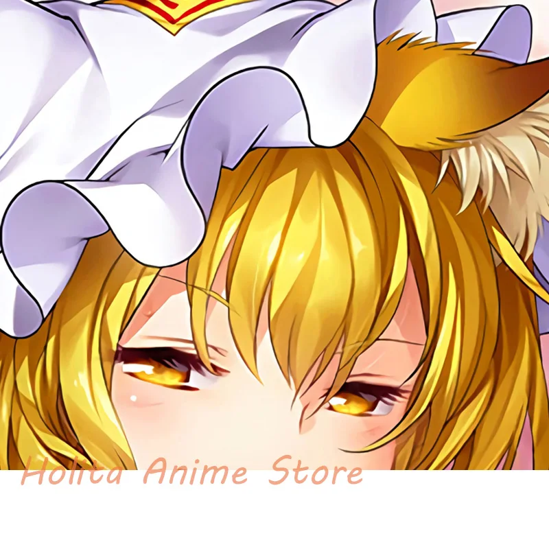 

Наволочка для подушки-дакимакуры с двусторонним принтом Yakumo Ran Touhou, аниме, в натуральную величину