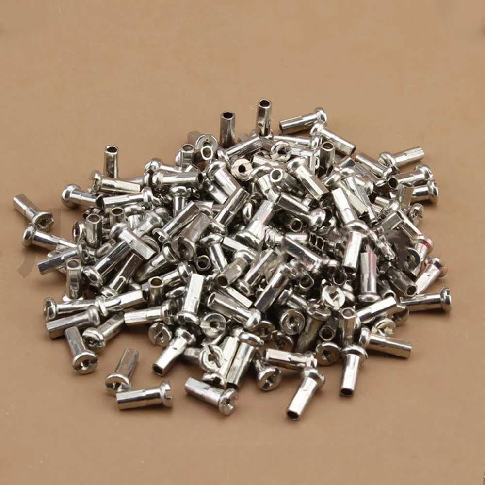 

Bike Part Copper Road Bike Mountain Bike Silver Spoke Bolt Bicycle Spoke Nipples Cycling Spokes Nipples Spoke Screw Spoke Cap