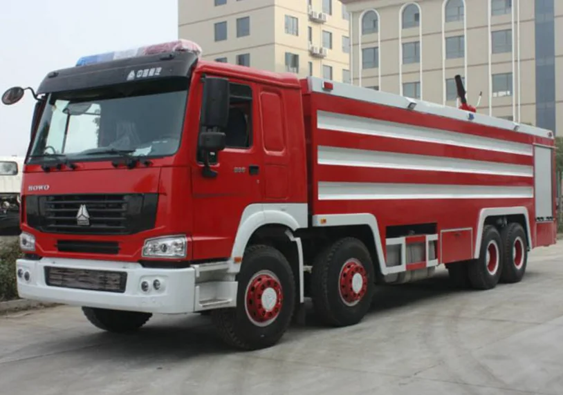 Hubei Shunfeng 8T foam water tank fire truck for sale 8T water tank fire truck price