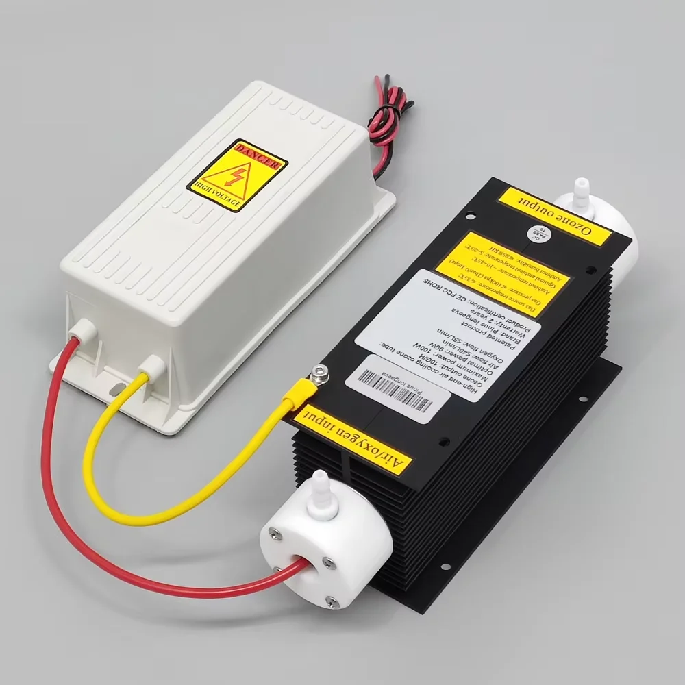 CE FCC ROHS منتج حاصل على براءة اختراع 10 جرام/ساعة 10 جرام DC12V DC24V AC240V مجموعة مولدات الأوزون وحدة كبيرة الحجم مصدر الطاقة بحد أقصى 150 وات