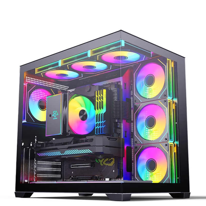 

Игровой ПК: Материнская плата B650, процессор Ryzen 7950X/7800X3D/7600X, память 128 ГБ DDR5 6000 МГц, видеокарта RX6700XT 12 ГБ, блок питания 850 Вт, кулер для процессора.