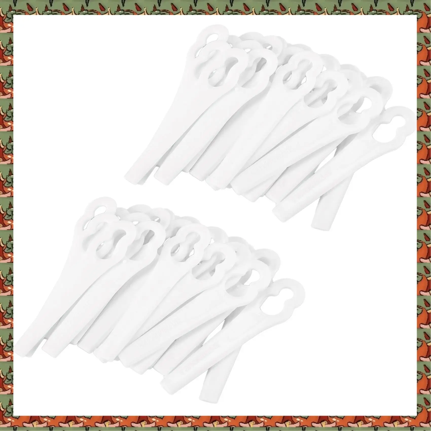 

ABLQ Safety Blades For ART23 Accutrim Easytrim Strimmer/Trimmer (Pack Of 48)