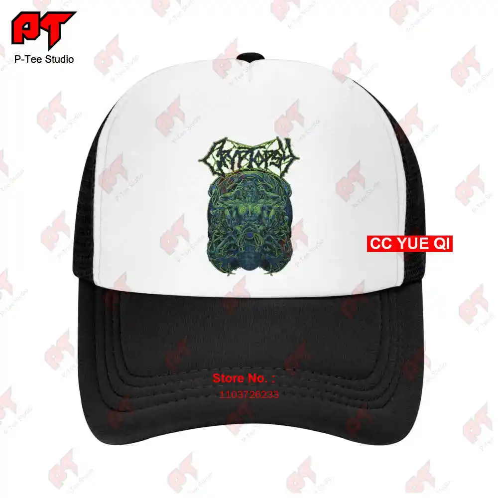 Cryptopsy Morticole Schwarz Baseball Caps Truck Cap Z7QS