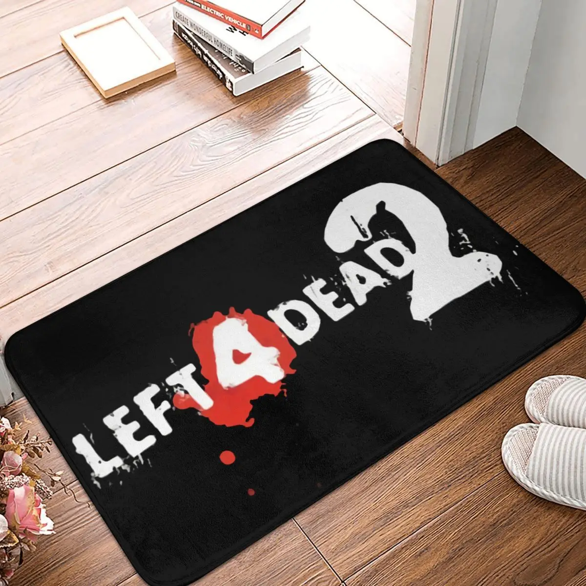 LEFT 4 DEAD 2 LOGO 40x60cm Carpet Polyester Floor Mats Modern Durable Gifts