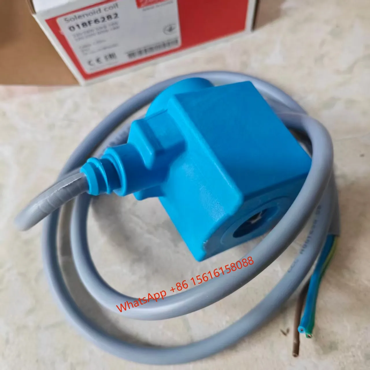 Adequado para bobina de válvula solenóide Danfoss EVR 018F6282