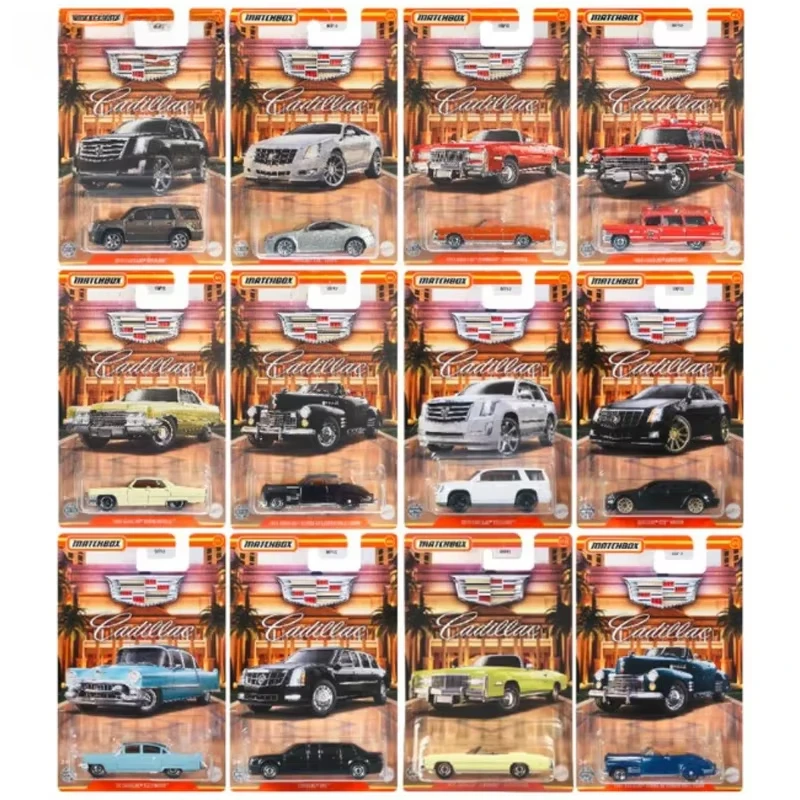 Matchbox-coche de Metal Original Cadillac Diecast 1:64 Escalade Eldorado CTS Wagon ONE, modelo coleccionable, juguetes para niños, regalo