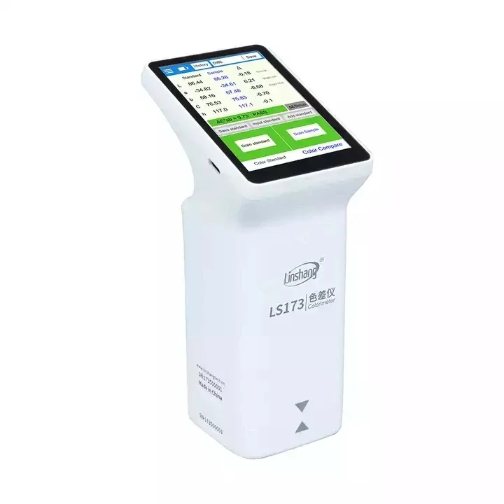 LS173  color analyzer portable multifunctional colorimeter with D/8 degree optical geometry design