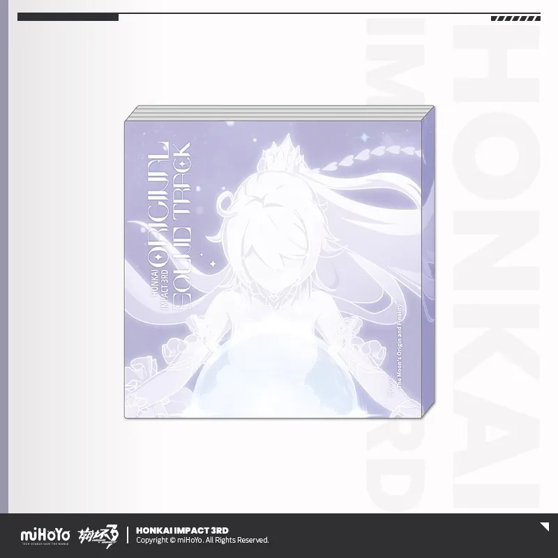 miHoYo HonkaiImpact3 Official Licensed Anime and Game Peripherals Moon's Beginning and End OST Music Set Gift Box DIY Collection