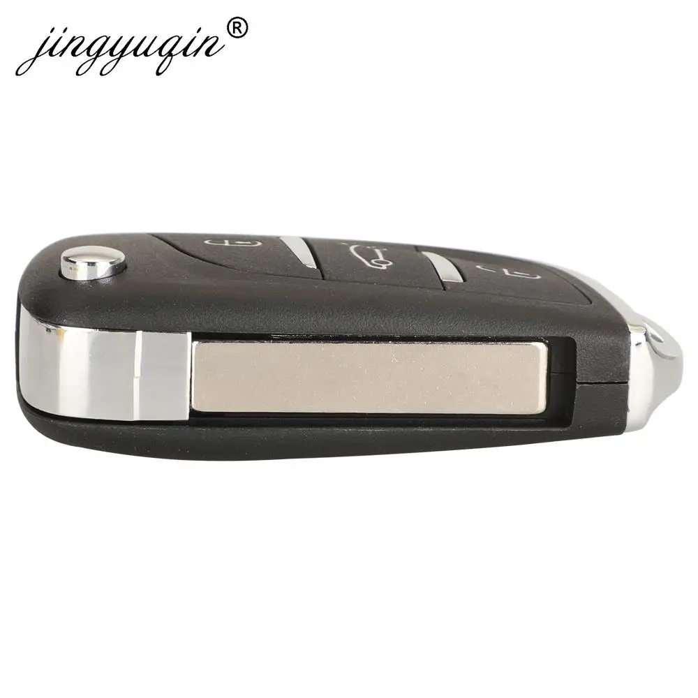 Jingyuqin Chiave Auto Chiave A Distanza 434Mhz ID46 PCF7941 Fob per Citroen С2 C4 С3 С5 C6 DS4 DS3 DS5 C-Elysee Peugeot 307 6490KF 5FA010354