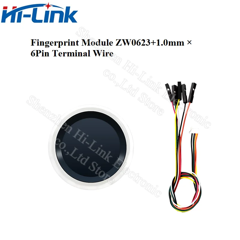 Free Shipping Fingerprint Identification Module ZW0623 HLK-ZW0642 ZW0901 ZW111 ZW101 Low Power Consumption Fingerprint Sensor