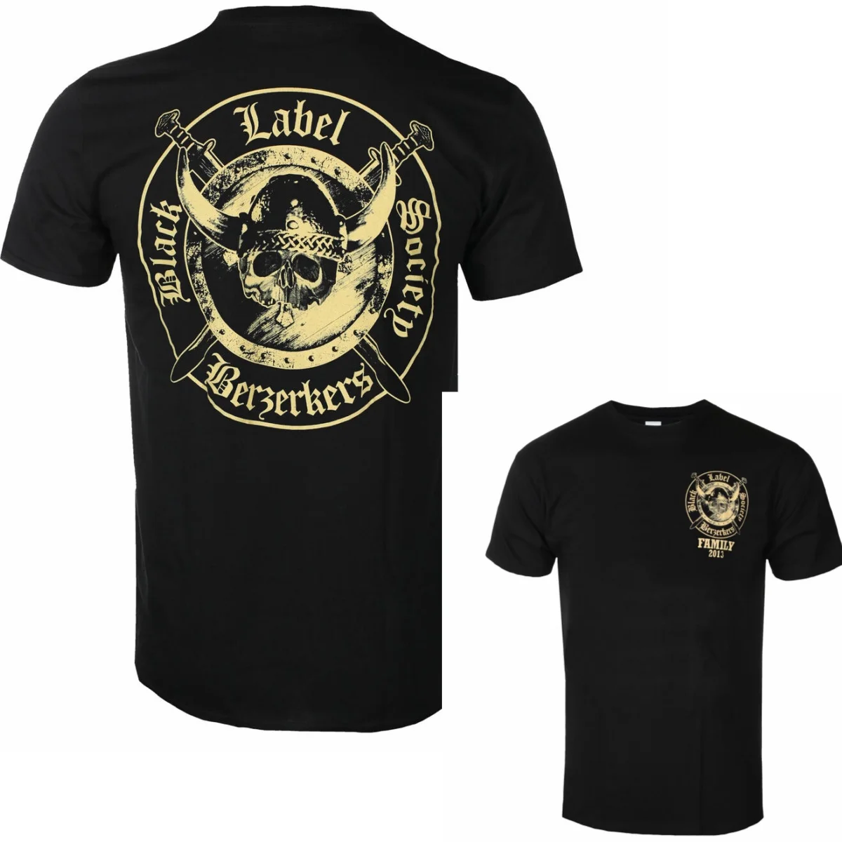New Black Label Society Graphic Cotton Band T-shirt Unisex Summer Short Sleeve Fashion Brand Tee Luxury Casual Vintage Tees